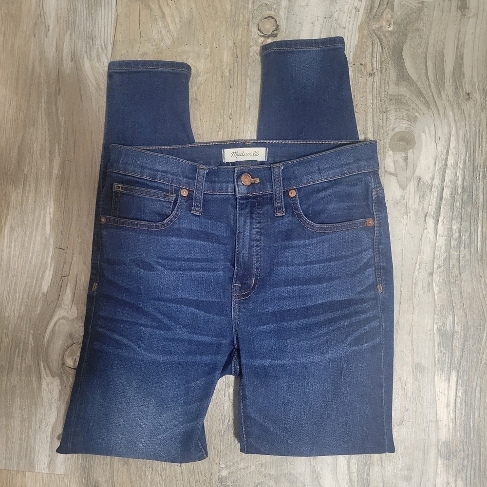 Madewell high 9 inch skinny jeans size 27